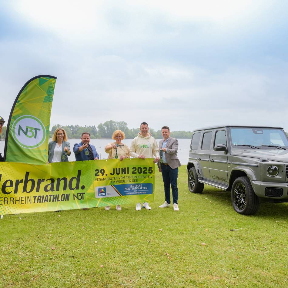 „Die Leute werden uns die Bude einrennen“: Niederrhein-Triathlon 2025 wird zum Party-Spektakel