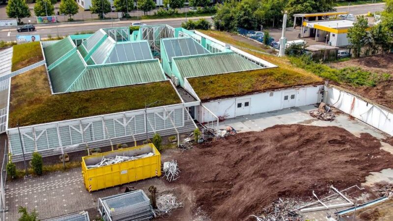 Monheim: Baustart bei Mack-Pyramide – und die Diskussion nimmt kein Ende