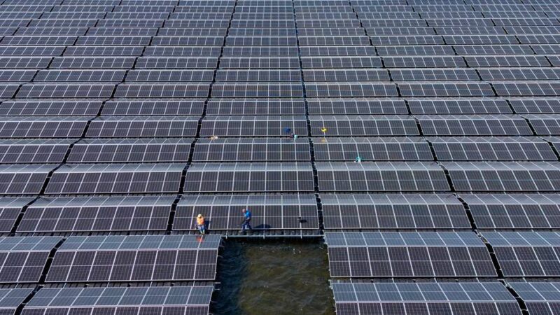 Kritik an Politiker aus Kamp-Lintfort: Kiesunternehmen verteidigen Vorstoß für mehr „Floating PV“