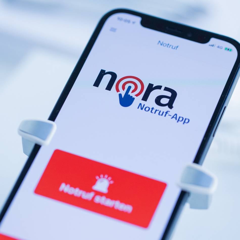 In Notfällen im Kreis Viersen: Nora-App übermittelt bei Notruf den Standort