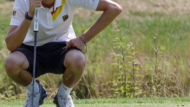 Fast ein Heimspiel: Hubbelraths Golfer wollen in Hösel den Tagessieg