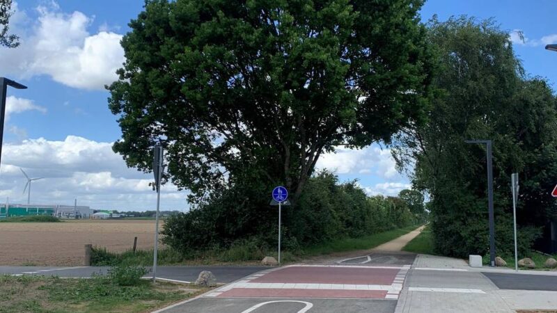 Für bessere Nahmobilität: Vorfahrt fürs Fahrrad – Neue Querung am Hammscher Weg in Kleve