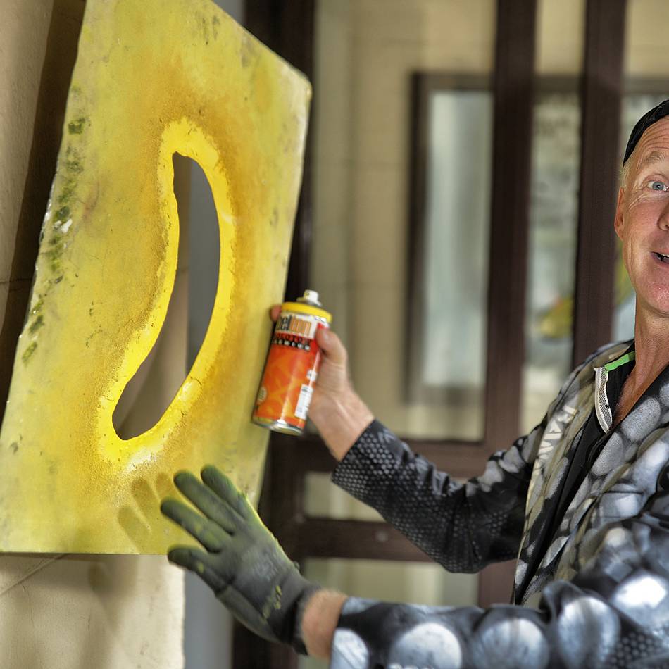 Cubus Kunsthalle: „Bananensprayer“ Thomas Baumgärtel zeigt Streetart in Duisburg