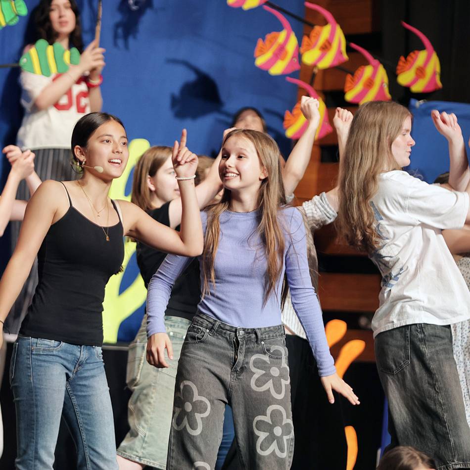 Schüler studieren neues Musical an Theresienschule in Hilden ein: „Keiner hat gelacht, wenn mal was nicht geklappt hat“