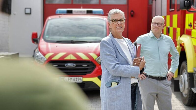 Ortstermin des Mettmanner Bauausschusses: Sorgenbaustelle in Obschwarzbach kurz vor der Vollendung