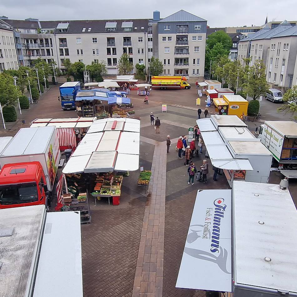 Vom 14. bis 16. Juli wird in Hilden gefeiert: Wochenmarkt muss dem Schützenfest weichen