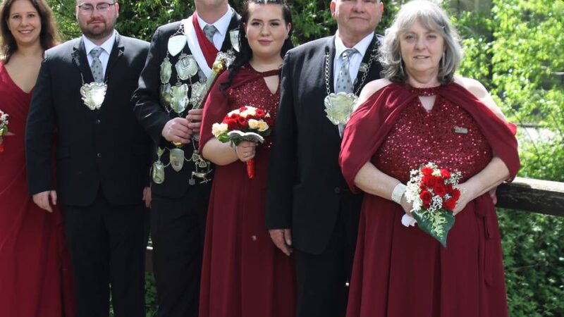 Schützenfest in Büttgen: König Denis Wieczorek steht für die neue Generation