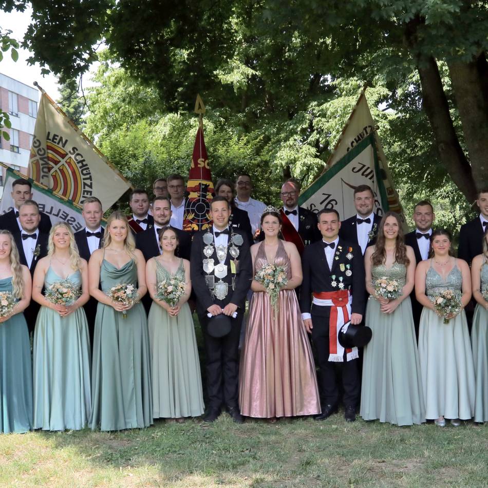 Schützenfest in Alpen: Das ist der neue Thron der Junggesellen-Schützen