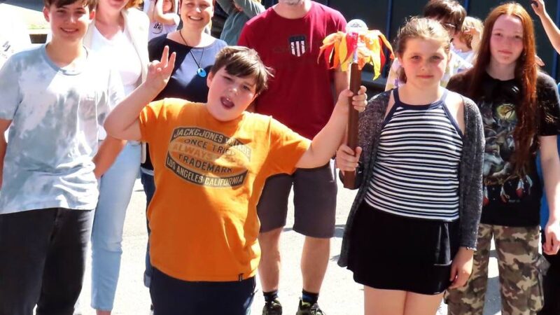 Nette-Spiele 2025: Fackel erreicht die KGS Hinsbeck