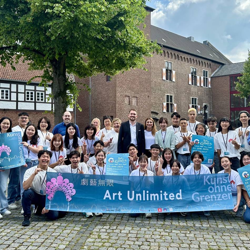 Projekt „Kunst ohne Grenzen“: Grevenbroich empfängt Delegation aus Taiwan