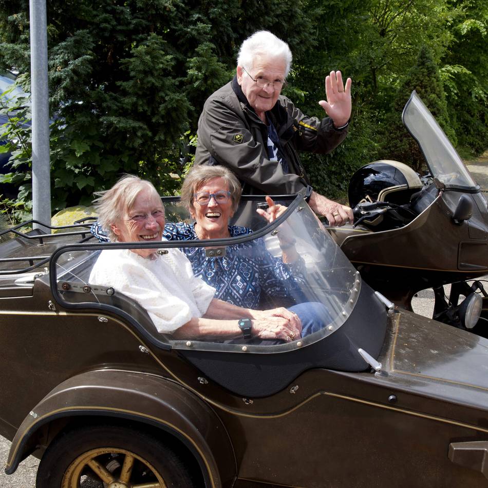 Rundfahrt durch Xanten: Senioren machen Motorradausflug – „Ich war sofort wieder jung“