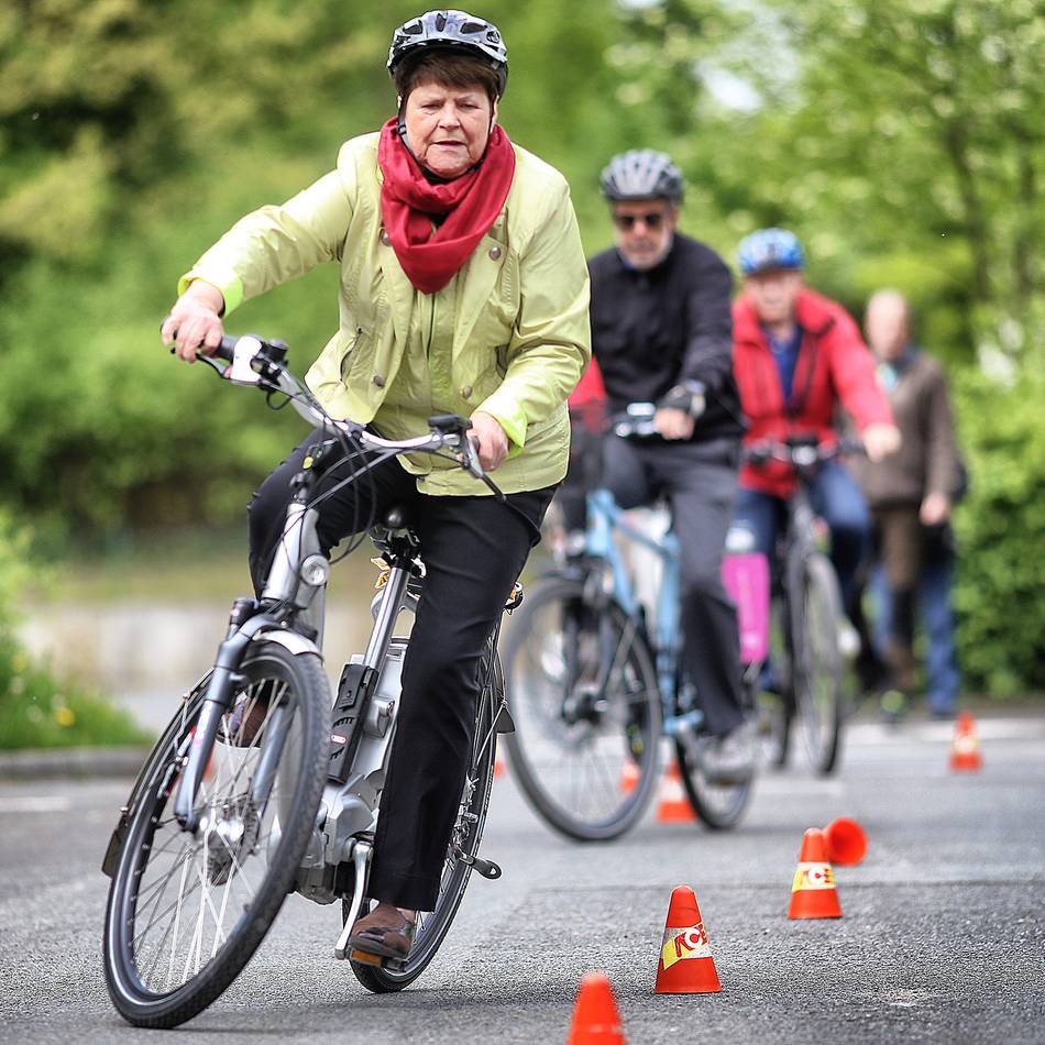 Trainingskurse der Kreisverkehrswacht in Mettmann: Sicher unterwegs mit dem Pedelec