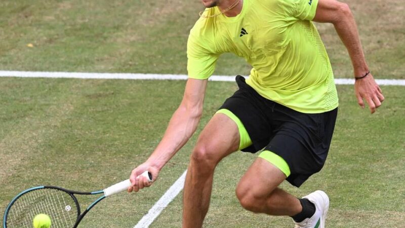 Hitzeschlacht gegen Medwedew: Zverev scheitert nach großem Kampf im Halbfinale von Halle