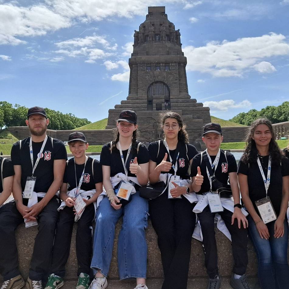 ATV-Delegation in Leipzig: Erster Hückeswagener Trampolin-Titel beim Deutschen Turnfest