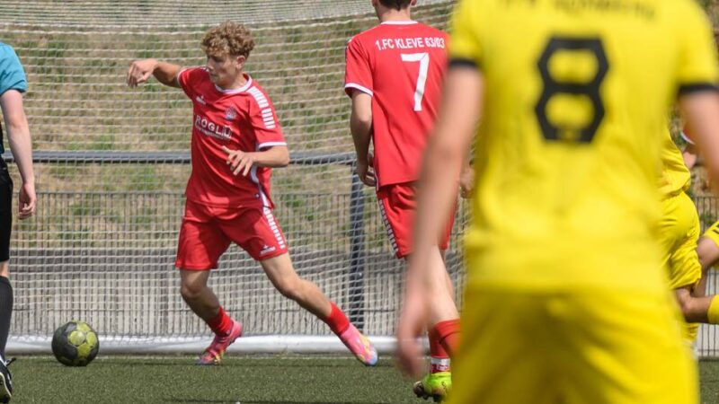 Qualifikation zur Fußball-Niederrheinliga: Nachwuchskicker aus dem Kreis Kleve mit Luft nach oben