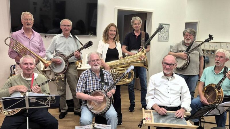 Probenbesuch beim Banjo-Club: Wo das Rheinland wie New Orleans klingt