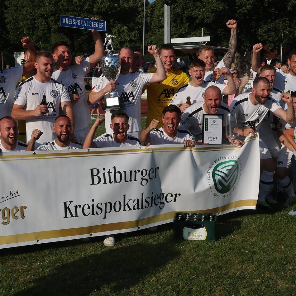 Vom Ballermann zum Kreispokalsieg: Niersquelle Kuckum schlägt Dynamo Erkelenz im Finale mit 2:1