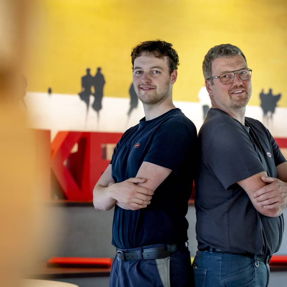 Ausbildungen in Düsseldorf: Wie der Vater, so der Sohn – dieses Familien-Duo arbeitet gemeinsam bei Henkel