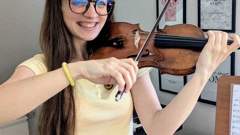 Bundespreisträgerin bei Jugend musiziert: Paula hört beim Geige üben gerne Bibi Blocksberg