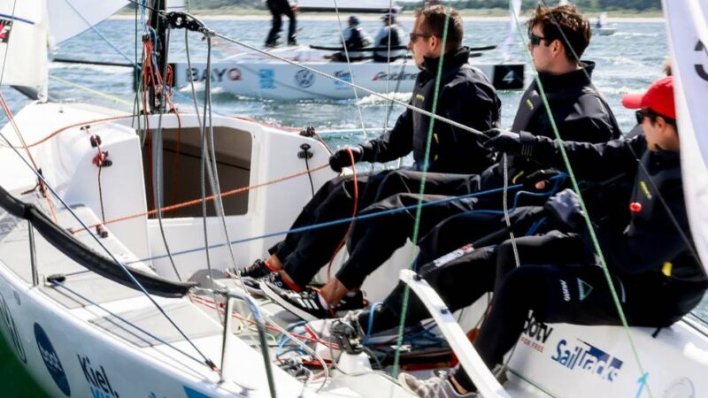 Segel-Bundesliga: Mit Rückenwind aufs Podium: DYC glänzt in Kiel