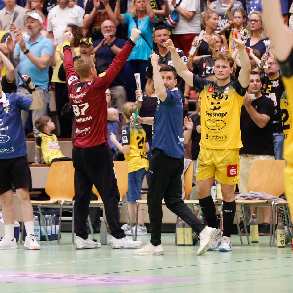 Trotz Niederlage in Braunschweig: HSG Krefeld feiert den Aufstieg in die 2. Bundesliga