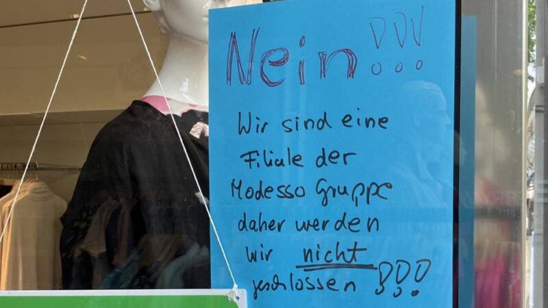 Laden wird nicht geschlossen: Gerry Weber in Viersen bleibt