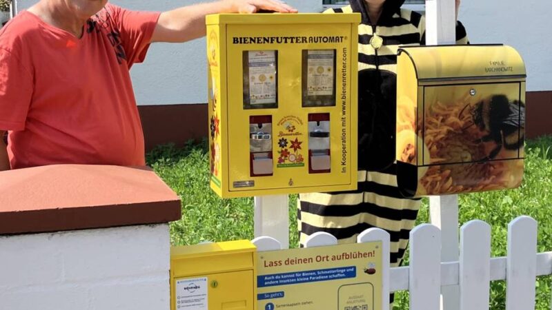 Hilfe für Bienen in Dülken: Hier gibt es Bienenfutter statt Kaugummis