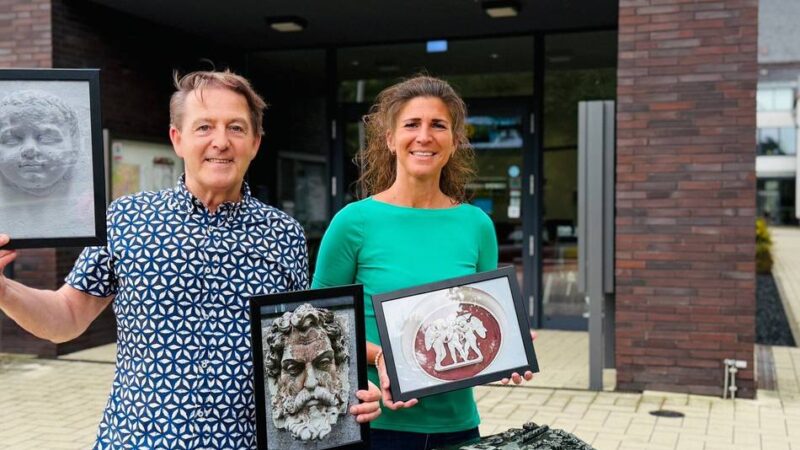 Ergebnis von lokalem Kunstprojekt: „Klever Köpfe“ ziehen zu ihren Eigentümern