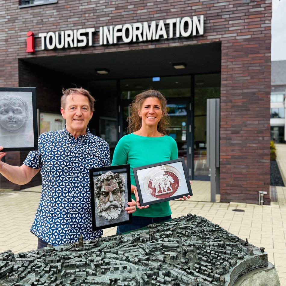 Ergebnis von lokalem Kunstprojekt: „Klever Köpfe“ ziehen zu ihren Eigentümern