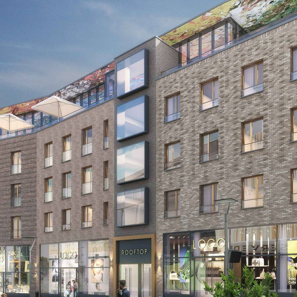 In der Gladbacher Innenstadt: Abrissarbeiten für Hotel mit Rooftop-Bar an der Hindenburgstraße starten