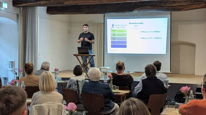 Veranstaltungsreihe im Kultursaal: „Brüggen gesundheitsbewusst“ – Vortrag über gesunde Ernährung
