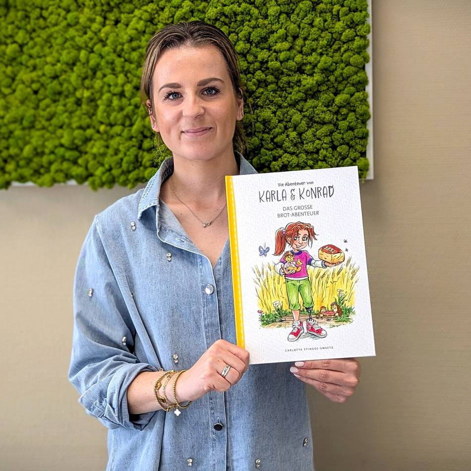 Buch von Carlotta Stinges-Smeetz: Ein Brotabenteuer mit Kind und Korn