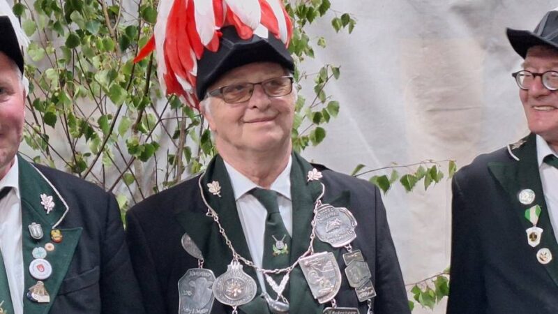 St.-Franziskus-Bruderschaft: Franz Grundmann ist neuer König der Berendonk