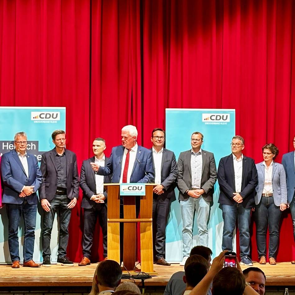 Wichtige Personalien im Kreis Kleve: Bergmann bleibt CDU-Chef und verteidigt Grenzkontrollen