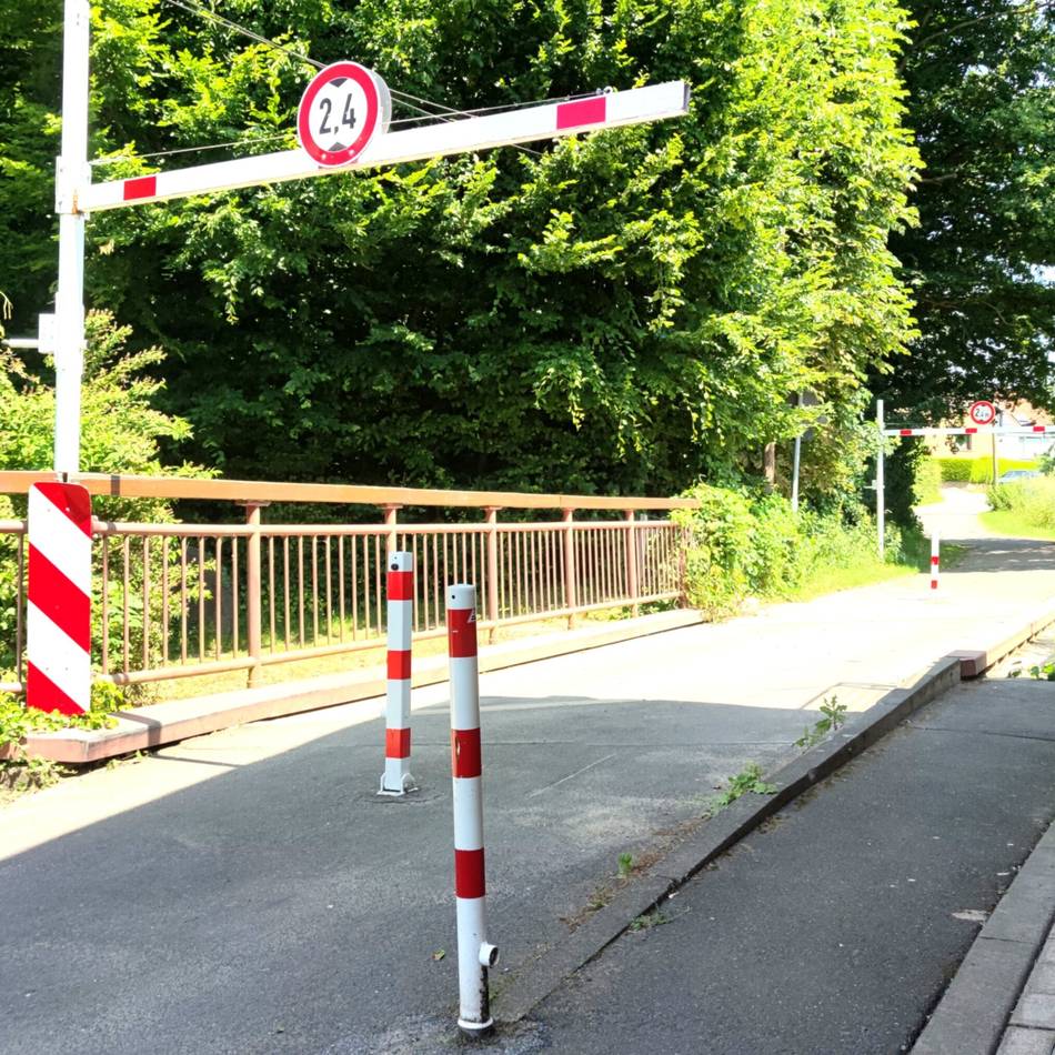 Zu Fuß oder mit dem Auto: Sanierung der Brücke Schier