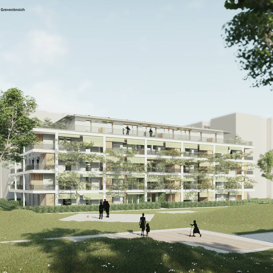 Architekturbüro Schmale stellt Pläne für das Quartier vor: Fast 50 neue Wohnungen für Horrem