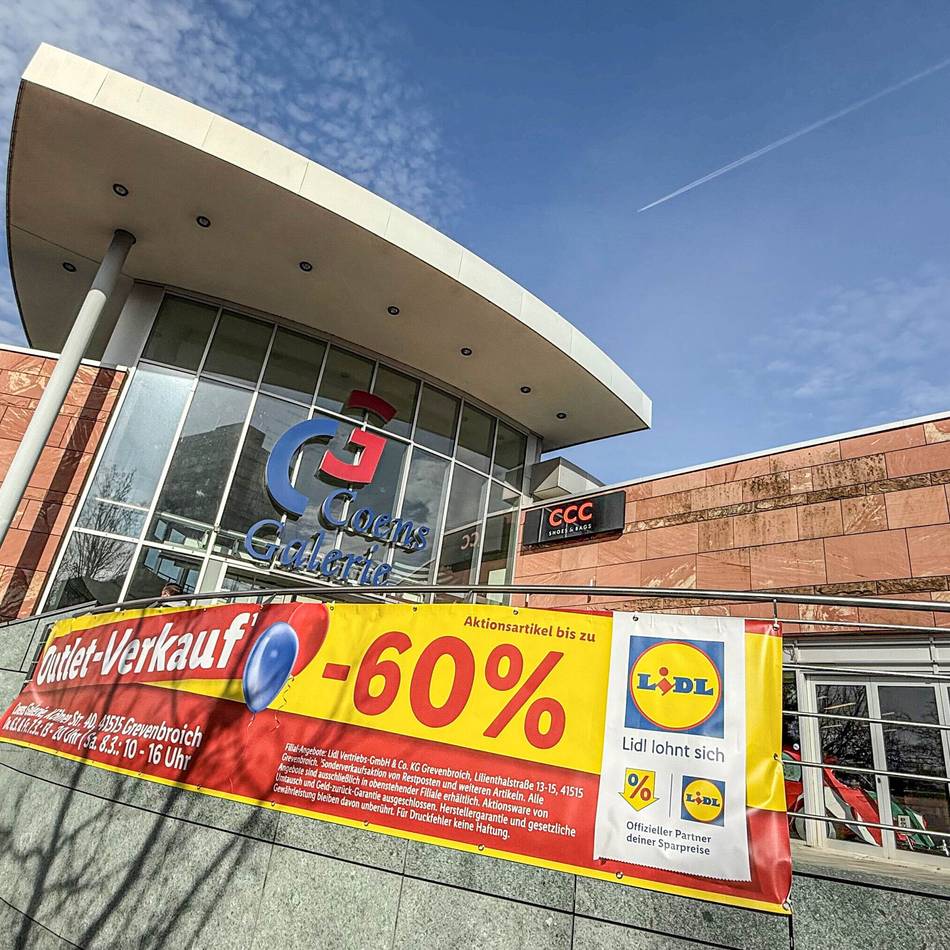 Lidl-Schlussverkauf in Grevenbroich: „Ich bin fünf Stunden für das Outlet gefahren“