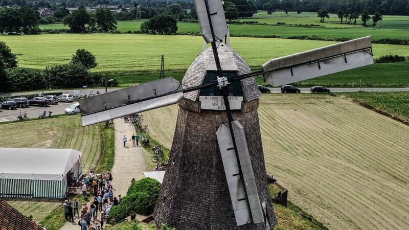 Gottesdienst und Programm: An Pfingstmontag öffnet die Donsbrügger Mühle für den Mühlentag
