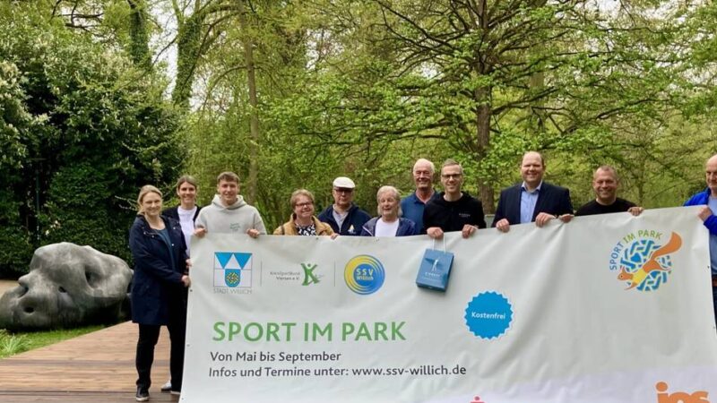 Im Schlosspark in Neersen: „Sport im Park“ mit neuen Kursen