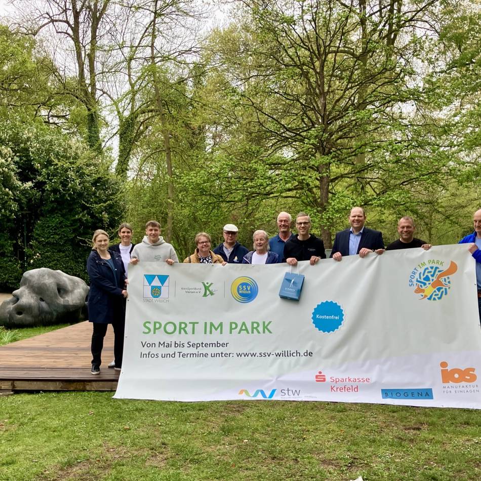 Im Schlosspark in Neersen: „Sport im Park“ mit neuen Kursen