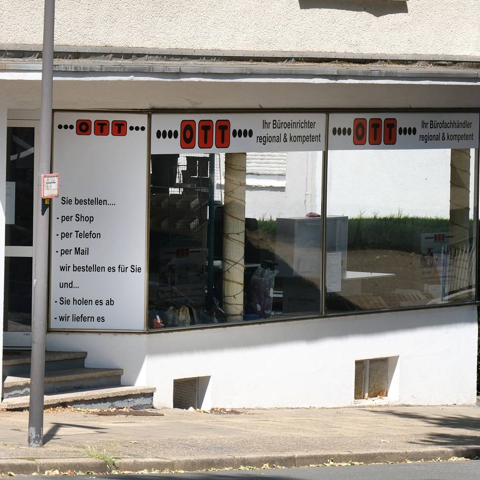 Büro-Center Ott in Heiligenhaus schließt: Ende einer Geschäfts-Ära an der Bahnhofstraße