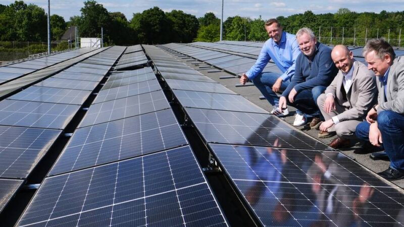 Neue Anlage: Bürgerenergie-Ratingen errichtet großflächige Photovoltaikanlage