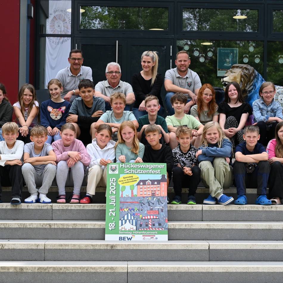 Malwettbewerb in Hückeswagen: Wenn „Alpakas“ die schönsten Schützenfest-Bilder malen