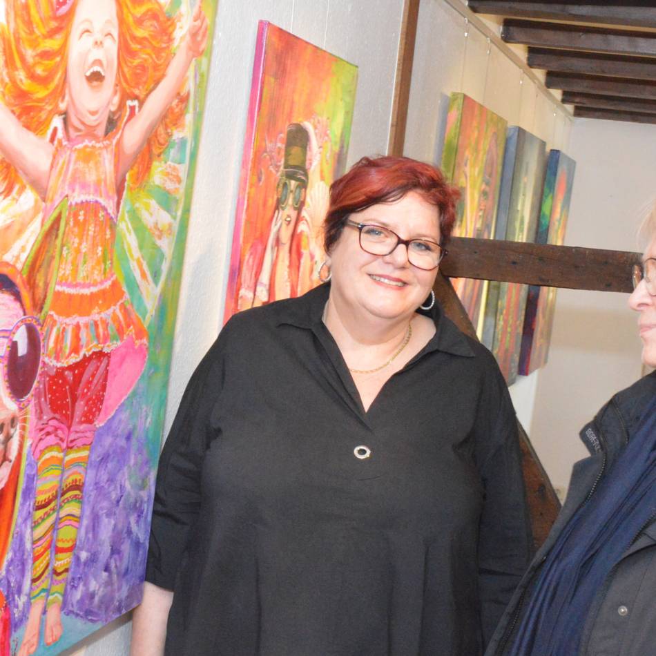 Kunstverein Wermelskirchen: Sprühendes Leben auf der Leinwand
