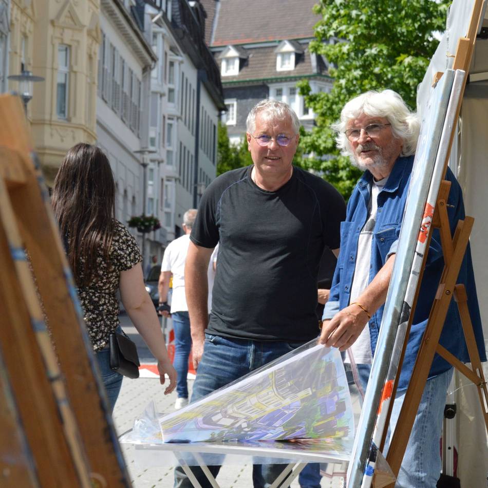 „Das Fest“ in Wermelskirchen: Kunstmarkt feiert Premiere am „Fest“-Sonntag
