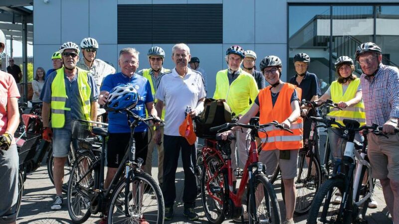 40 Kilometer durch den Rhein-Kreis: Radtour mit Landrat Petrauschke – Start in Grevenbroich