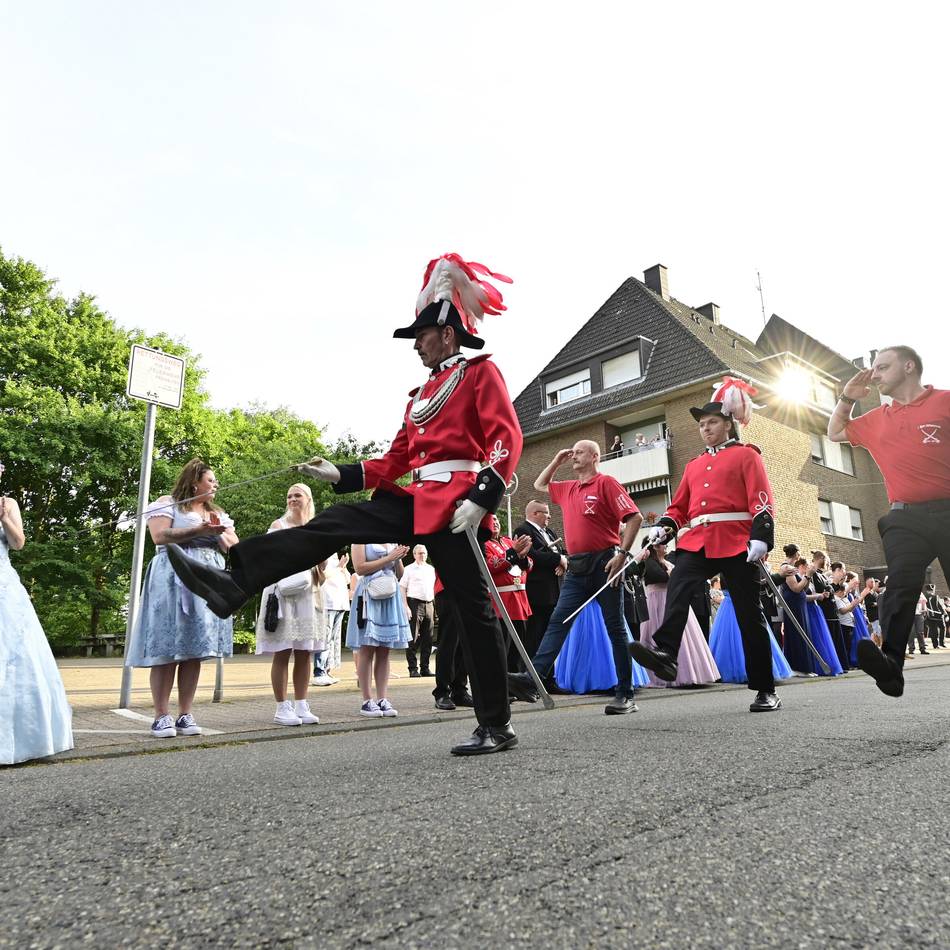 Wochenende in Mönchengladbach: Parade und Tanzabend – Geistenbeck feiert Schützenfest