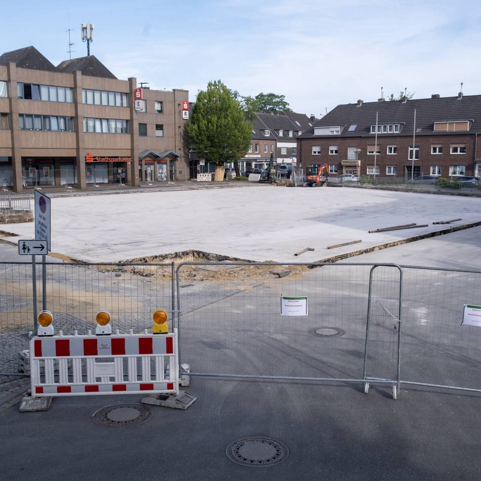Arbeiten in Mönchengladbach: Umbau Mühlentorplatz geht in nächste Phase