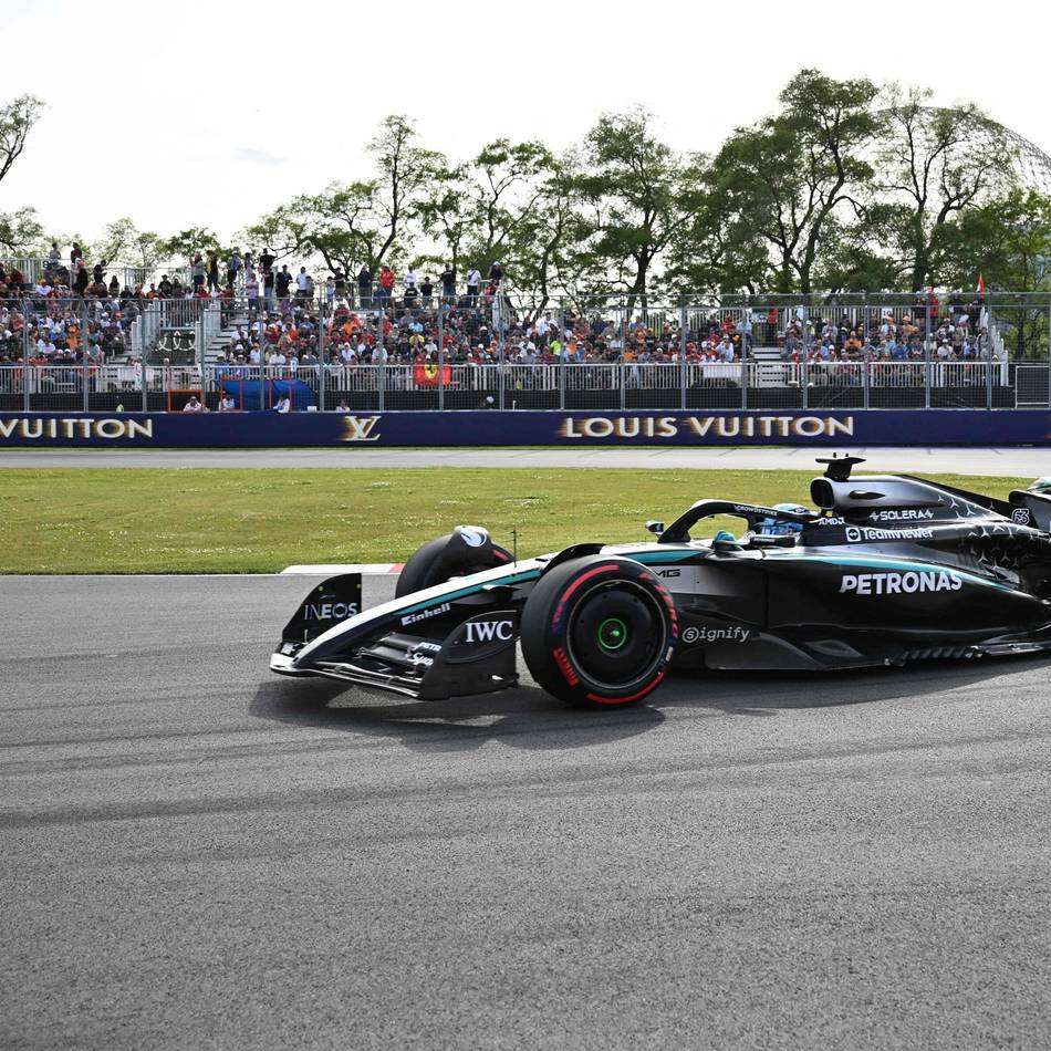 Formel 1 in Montreal: Mercedes-Pilot Russell im Training obenauf – Konkurrenz für McLaren?