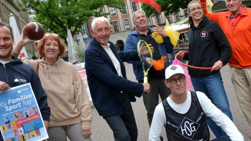 Von Kanufahren bis Showtanz: Sporttag bringt Familien in Bewegung